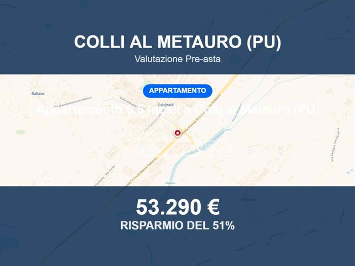 Appartamento con 5 locali in vendita in Via Ponte Metauro, Calcinelli, Colli al Metauro
