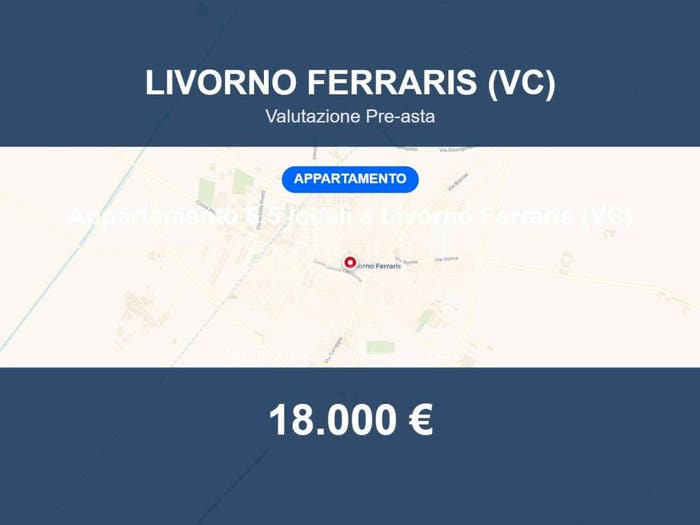 Appartamento con 6 locali in vendita in Piazza Galileo Ferraris, Centro, Livorno Ferraris