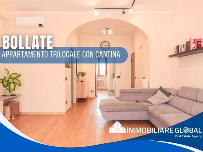 Appartamento trilocale in vendita in Via Dante, Centro, Bollate
