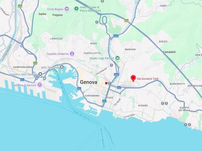 Appartamento trilocale in vendita in Via Giovanni Torti, San Fruttuoso, Genova