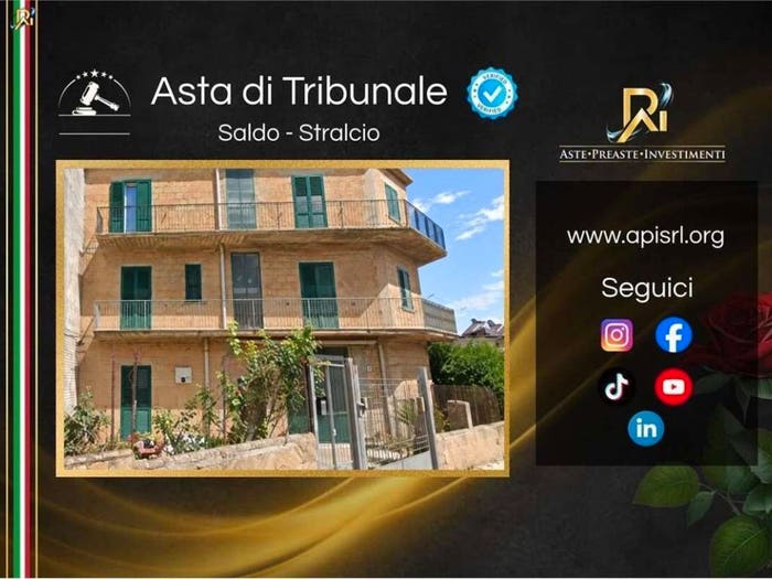 Appartamento con 6 locali in vendita in Viale Europa, Centro, Mazzarino