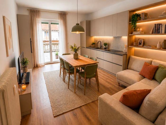 Appartamento trilocale in vendita in Via Martinelli Foscarini, Induno Olona