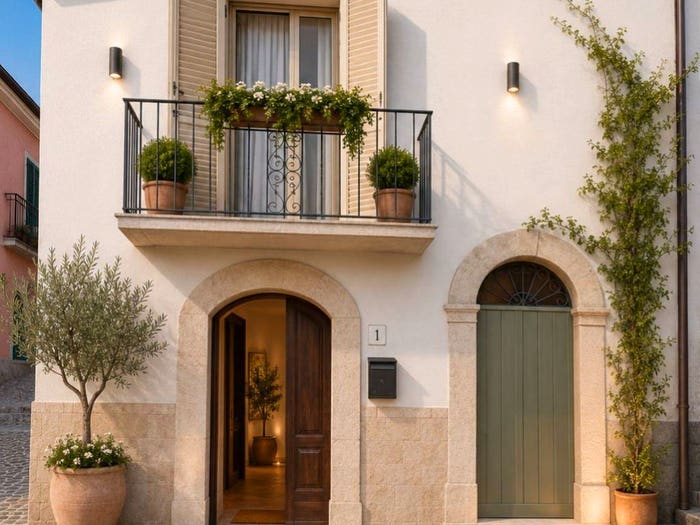 Casa quadrilocale in vendita in Via Abate Adamo, Centro, Pietranico