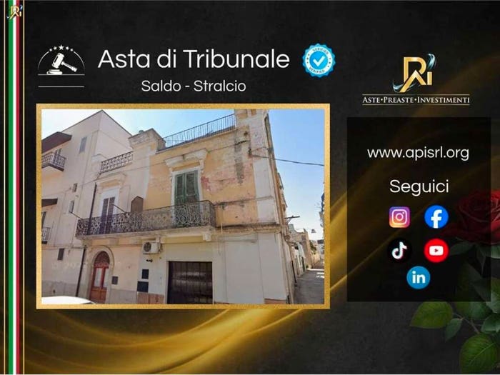 Appartamento con 6 locali in vendita in Via Rossi, Spinazzola