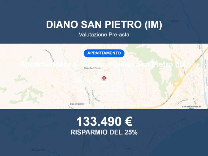Appartamento quadrilocale in vendita in Via XXV Aprile Snc, Borganzo, Diano San Pietro