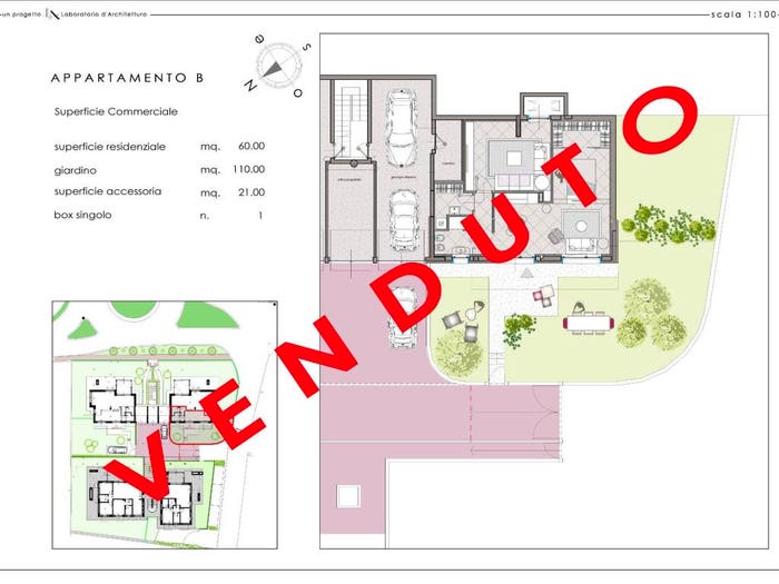 Casa bilocale in vendita in Via Paladini, Centro, Barzanò