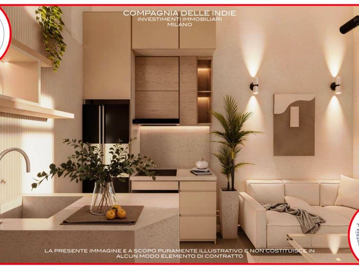 Appartamento bilocale in vendita in Via Eugenio Villoresi, Navigli Darsena, Milano
