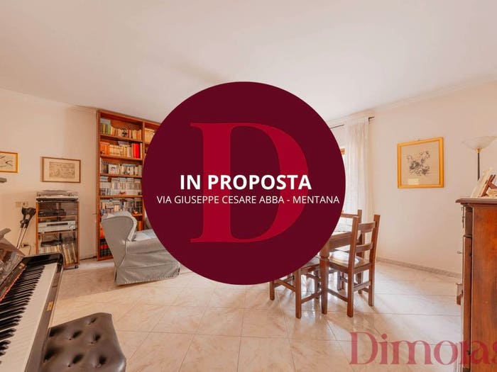 Appartamento trilocale in vendita in Via Giuseppe Cesare Abba, Centro, Mentana