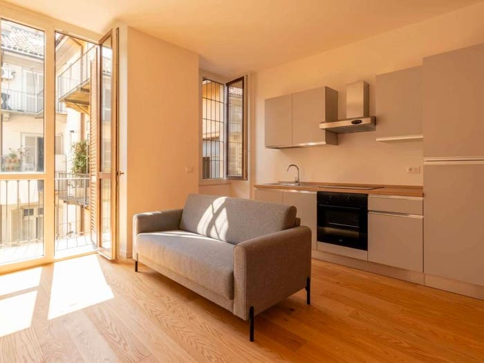 Appartamento bilocale in affitto in Via XX Settembre, Via Roma, Torino