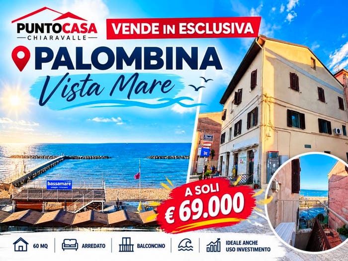 Appartamento trilocale in vendita in Via Flaminia, Centro, Falconara Marittima