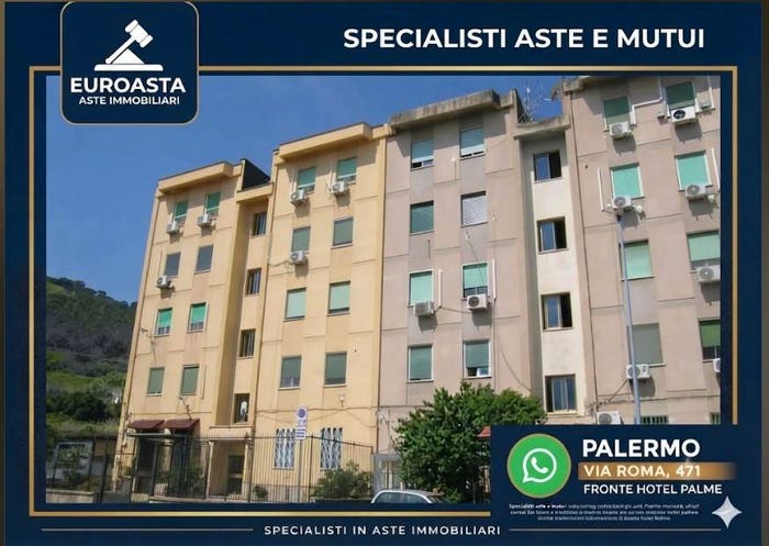 Appartamento trilocale in vendita in Via Erice, Borgo Nuovo Castellana, Palermo