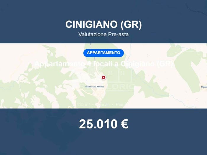 Appartamento quadrilocale in vendita in Via della Stazione, Monticello Amiata, Cinigiano