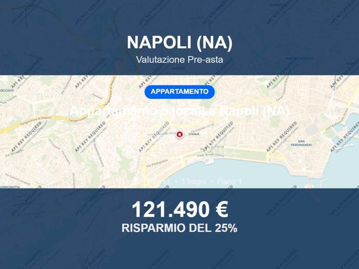 Appartamento con 5 locali in vendita in Via Marco Aurelio Severino, San Carlo All'Arena Sanità, Napoli