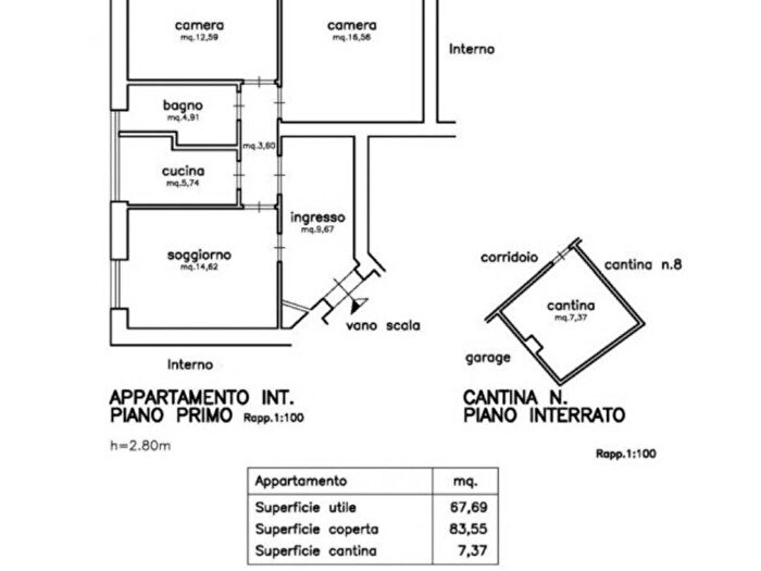 Appartamento trilocale in vendita in Largo Lucio Apuleio, Balduina, Roma
