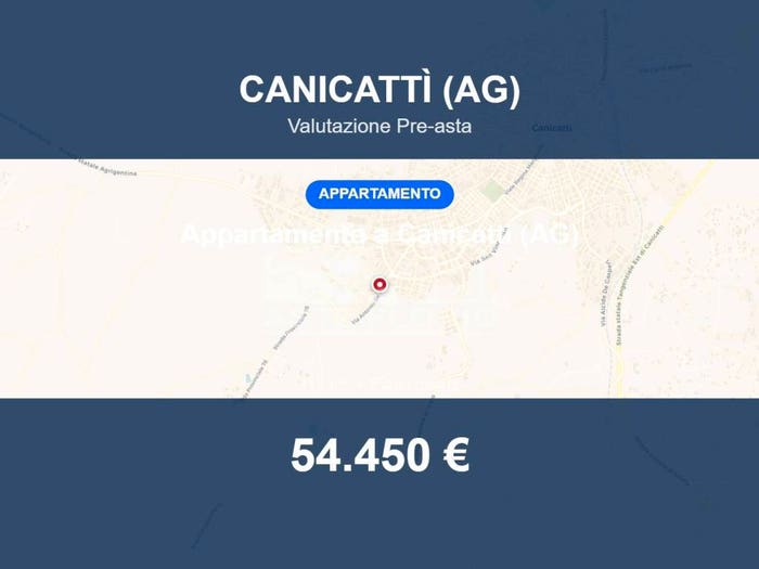 Appartamento quadrilocale in vendita in via Antonio De Curtis, Canicattì