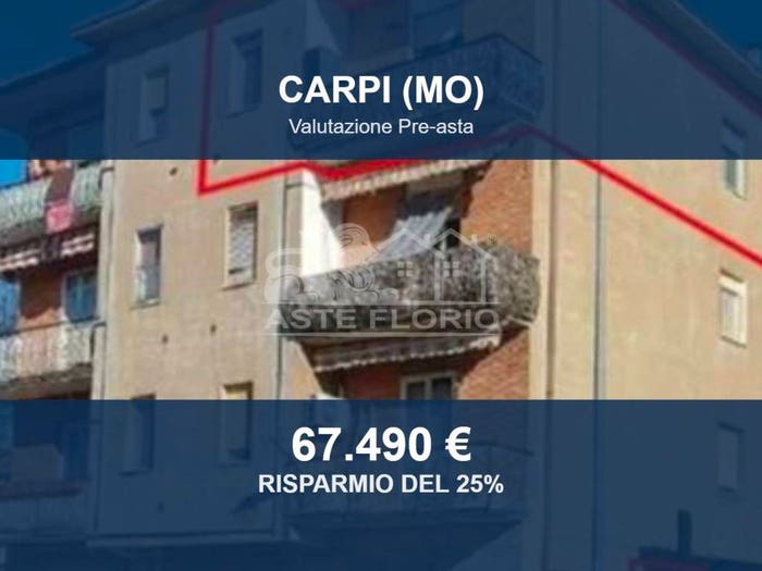 Appartamento trilocale in vendita in Via Calatafimi, Remesina Pezzana Cibeno Due Ponti, Carpi