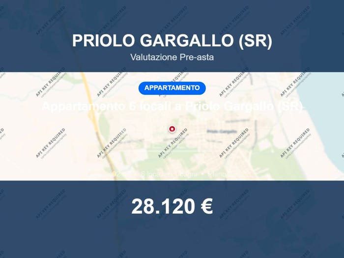 Appartamento trilocale in vendita in Via Gabriele D'Annunzio, Priolo Gargallo