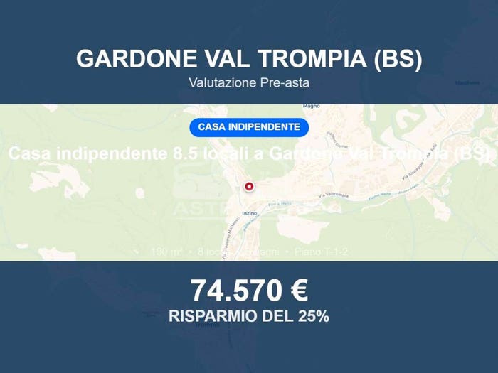 Casa con 6 locali in vendita in Via Michelangelo, Centro, Gardone Val Trompia