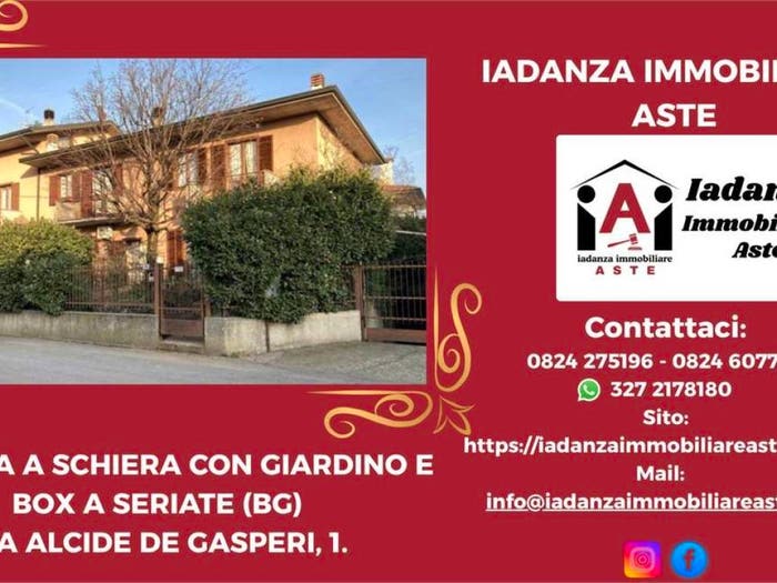 Casa con 6 locali in vendita in VIA ALCIDE DE' GASPERI, Seriate