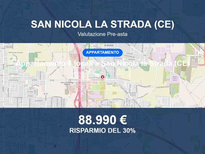 Appartamento quadrilocale in vendita in Via Alessandro Pertini, San Nicola la Strada