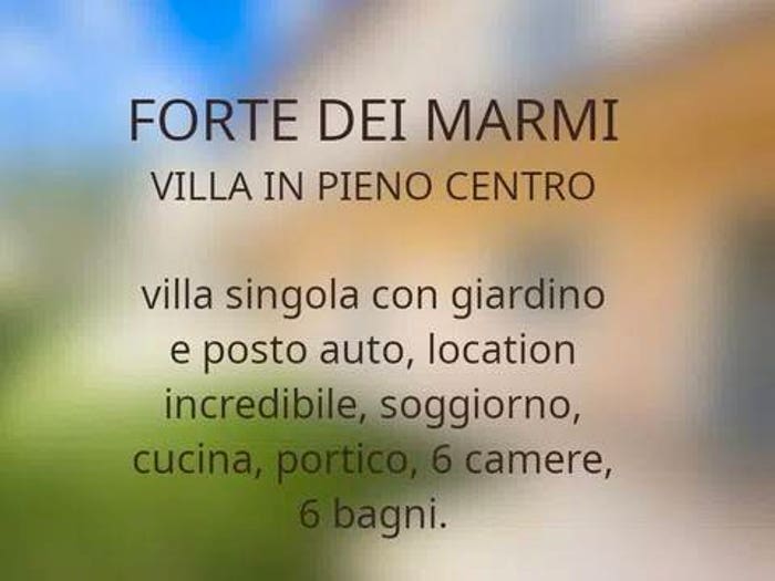 Casa con 6 locali in vendita in Via Cesare Battisti No Number, Centro, Forte dei Marmi