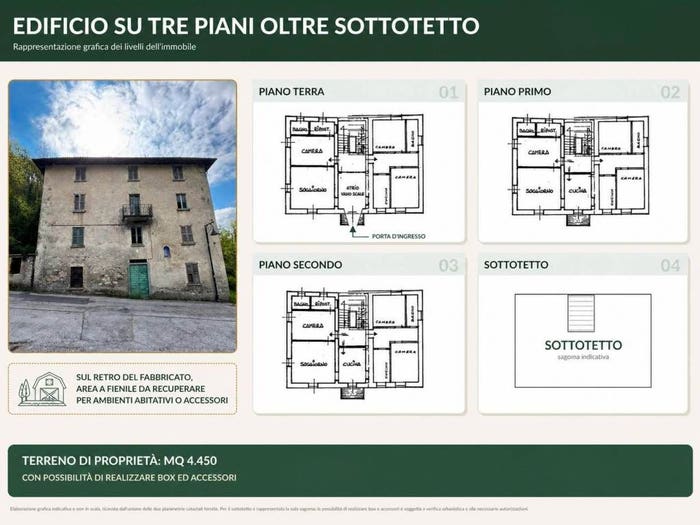 Casa con 6 locali in vendita in Via nuova, Lasnigo