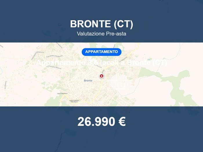 Appartamento trilocale in vendita in Via Cortile Vulcano, Bronte