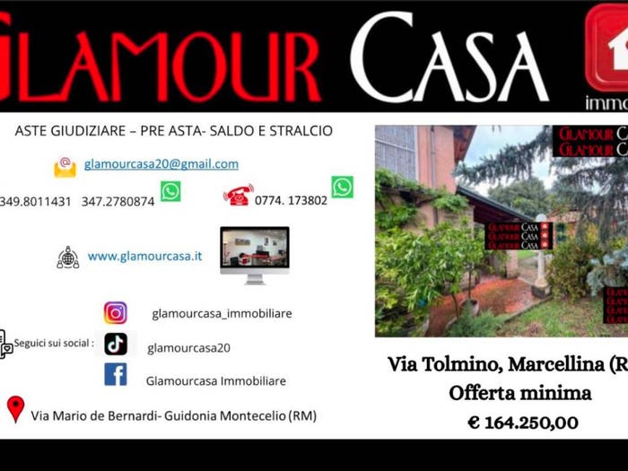 Casa trilocale in vendita in Via Tolmino, Centro, Marcellina
