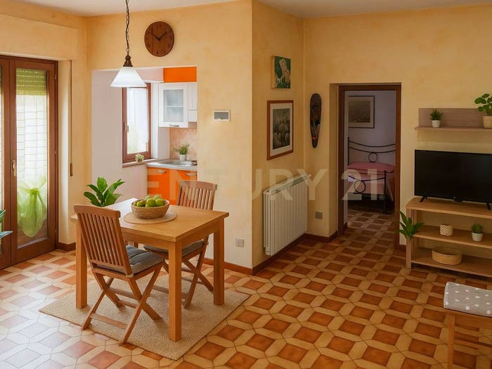 Appartamento bilocale in vendita in Via Amiata, Vivo D'orcia, Castiglione d'Orcia