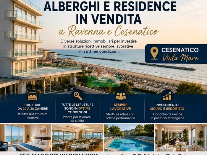 Casa con 6 locali in vendita in Lungomare Levante, Cesenatico Levante, Cesenatico
