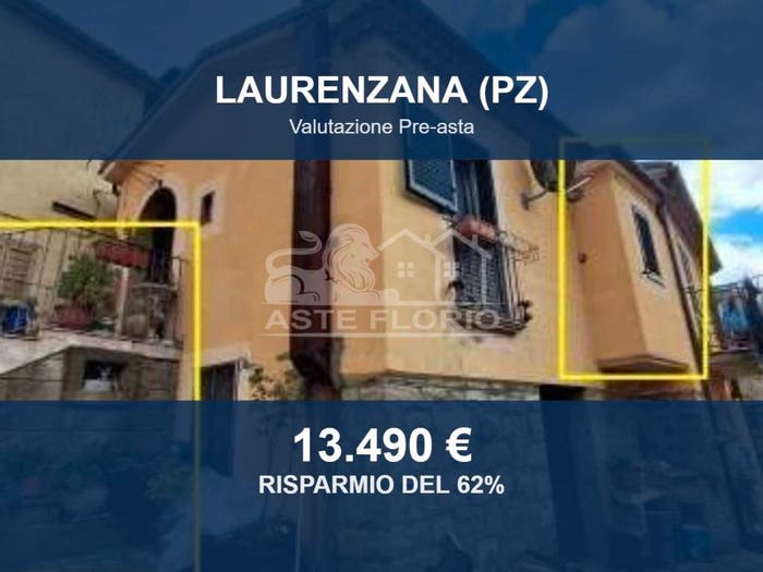 Appartamento trilocale in vendita in Vico III di Monte, Laurenzana
