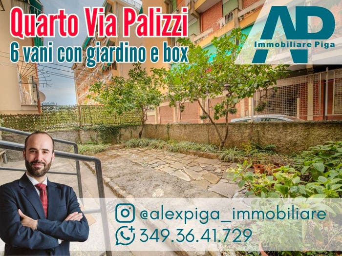 Appartamento con 6 locali in vendita in Via Filippo Palizzi, Quarto, Genova
