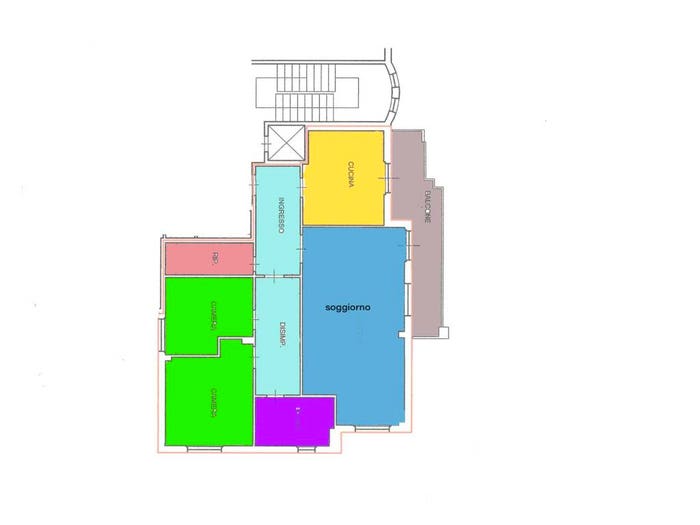 Appartamento con 5 locali in vendita in Zola Galilei, Livorno