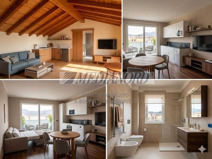 Appartamento monolocale in vendita in Via Viandasso, Centro, Ranica