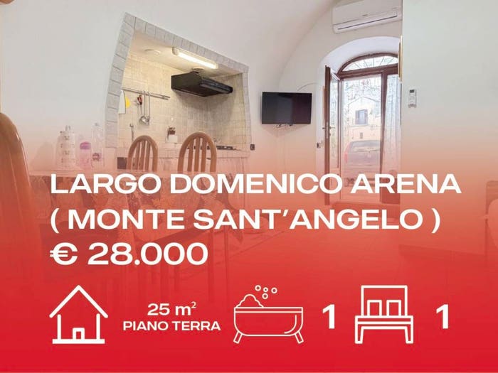 Appartamento bilocale in vendita in Largo Domenico Arena, Centro, Monte Sant'Angelo
