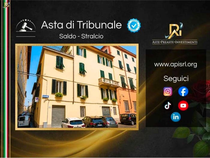 Appartamento con 5 locali in vendita in Via San Giorgio, Centro Storico, Lucca