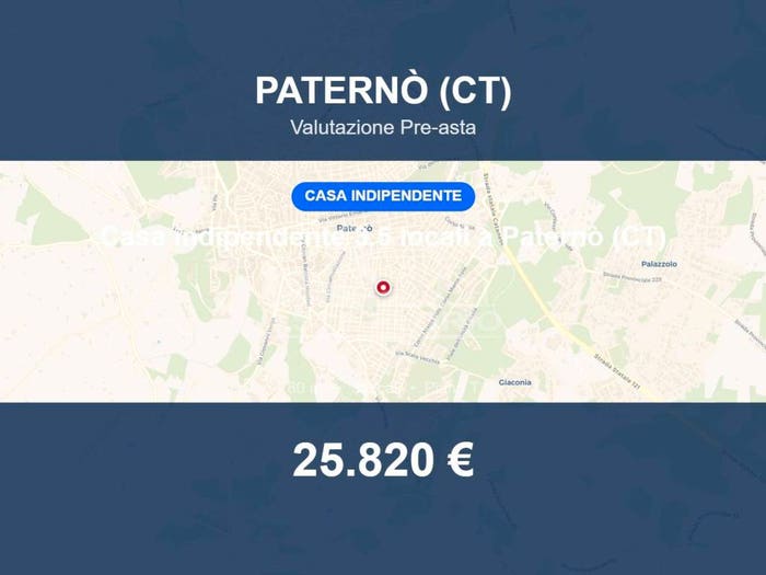 Casa trilocale in vendita in Via Fiume, Paternò