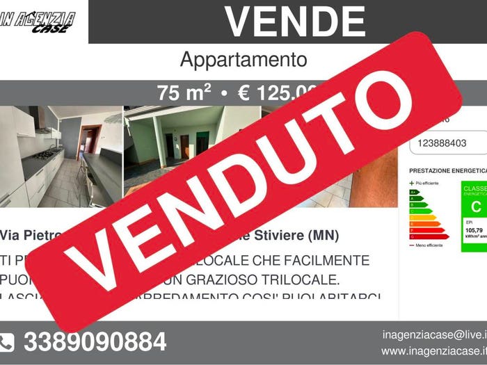 Appartamento bilocale in vendita in Centro, Castiglione delle Stiviere