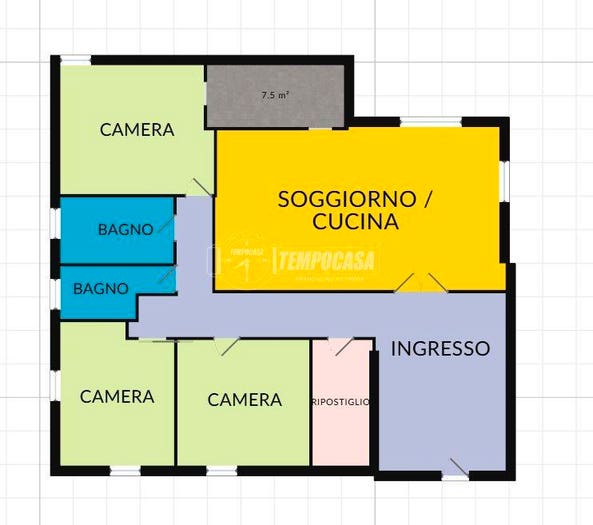 Appartamento quadrilocale in vendita in Strada San Faustino, San Faustino, Modena