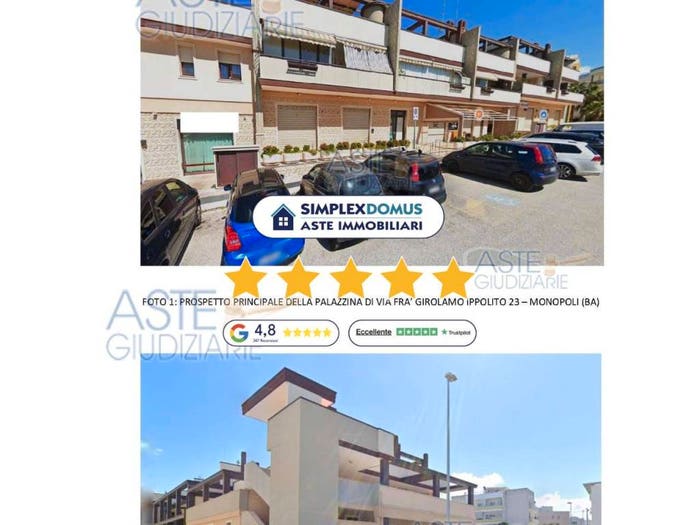 Appartamento quadrilocale in vendita in Via Frà Girolamo Ippolito, Centro, Monopoli
