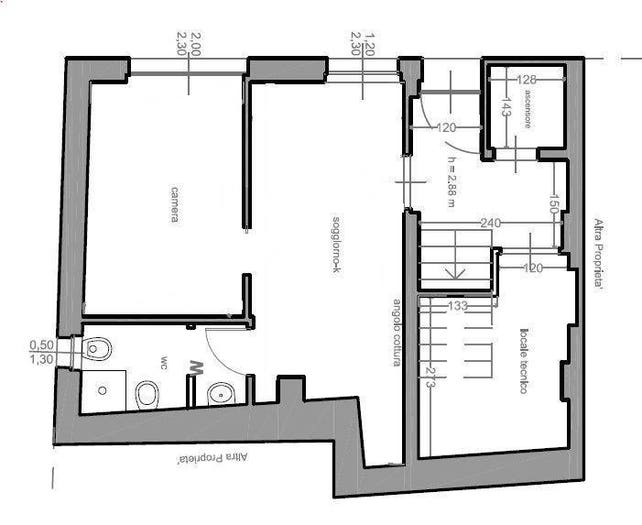 Appartamento bilocale in vendita in Via Castelfidardo, Centro, Grottammare