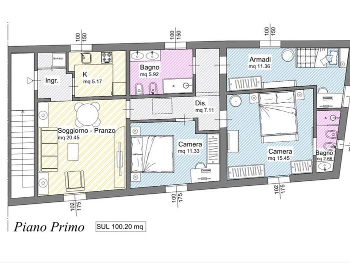 Appartamento con 5 locali in vendita in Via San Zeno, San Francesco, Pisa