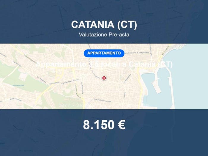 Appartamento bilocale in vendita in Via Plebiscito, Centro Storico Porto, Catania