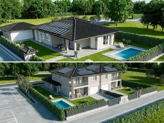 Casa quadrilocale in vendita in Via Rossera, Centro, Linarolo