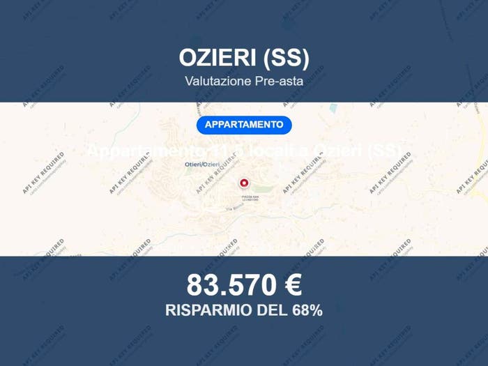 Appartamento con 6 locali in vendita in Via Vittorio Veneto, Centro, Ozieri