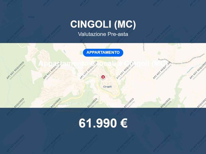 Appartamento trilocale in vendita in Corso Garibaldi, Centro, Cingoli