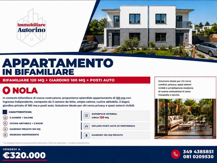 Appartamento quadrilocale in vendita in Centro, Nola