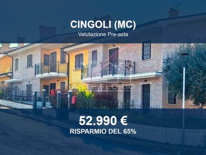Appartamento trilocale in vendita in Via Machiavelli snc, Troviggiano, Cingoli