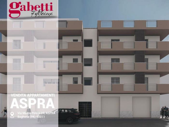 Appartamento trilocale in vendita in Via Marco Polo, Aspra, Bagheria
