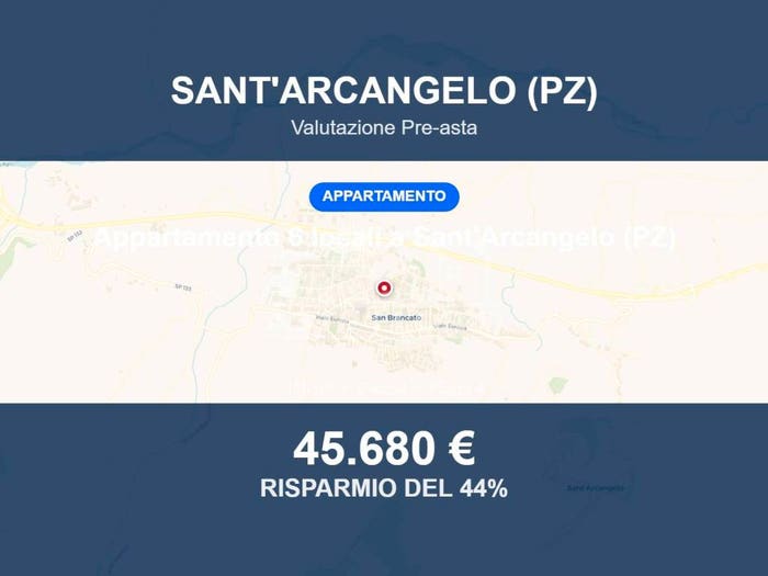 Appartamento con 6 locali in vendita in Via Alcide De Gasperi snc, Sant'Arcangelo